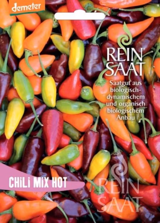 Chili Mix Bio-Saatgut